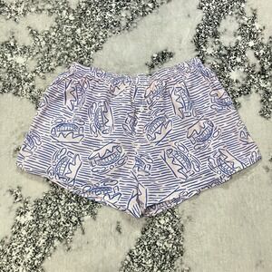 Bonds Australia Boxer Shorts Mens Sz Large Blue Graphic Print Cotton Lounge